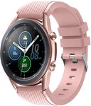 Strap-it® Strap-it Samsung Galaxy Watch 3 45mm siliconen bandje (roze)