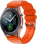 Strap-it® Strap-it Samsung Galaxy Watch 3 45mm siliconen bandje (oranje)