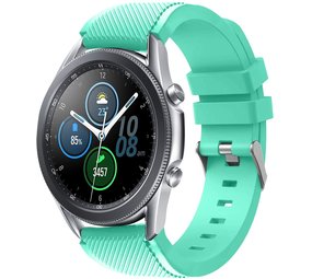 Strap-it® Samsung Galaxy Watch 3 45mm siliconen bandje (aqua)