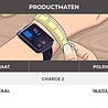 Strap-it® Strap-it Fitbit Charge 2 metalen bandje (zilver) Strap-it® Strap-it Fitbit Charge 2 metalen bandje (zilver)
