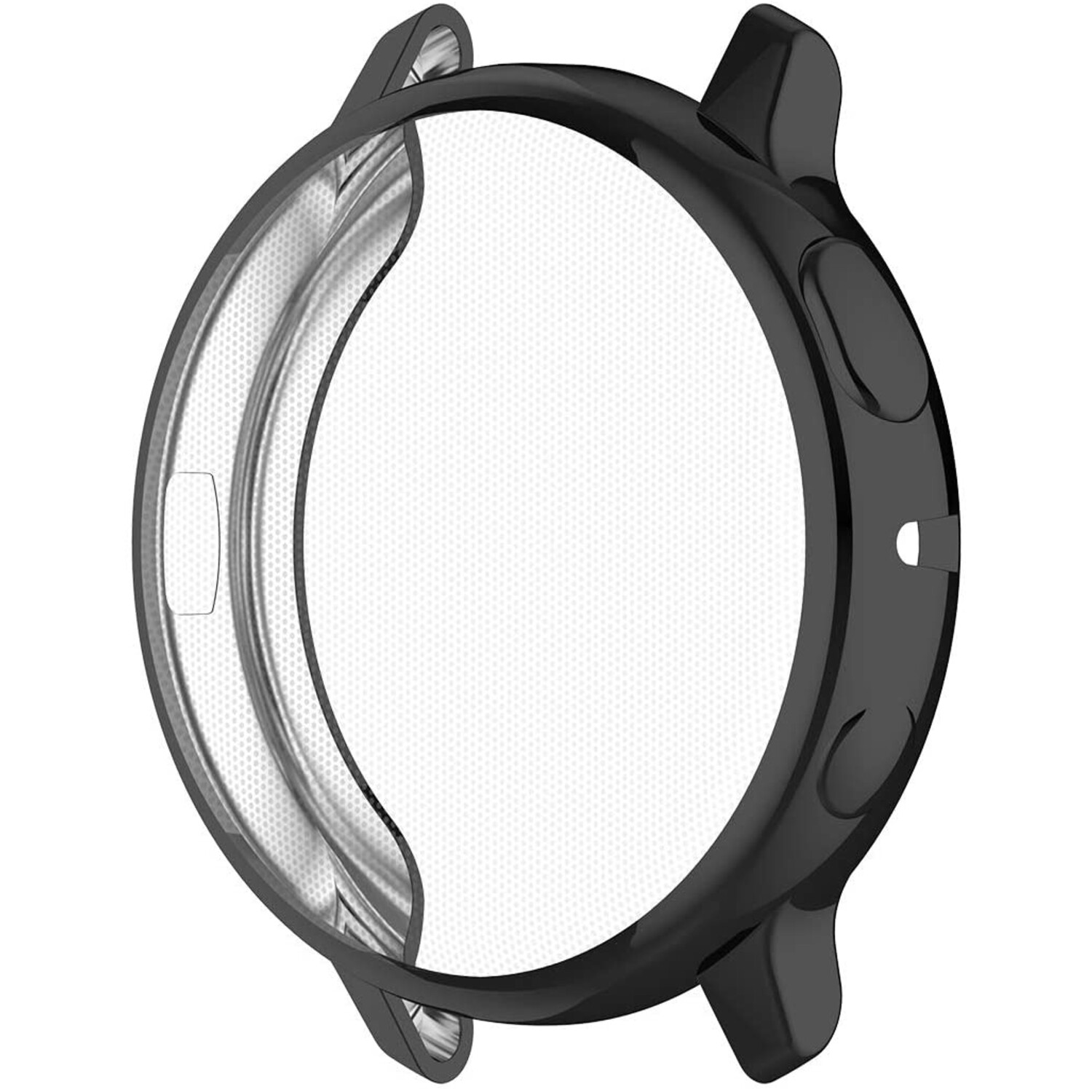 Samsung Galaxy Watch Active 2 44mm TPU case zwart Smartwatchbanden