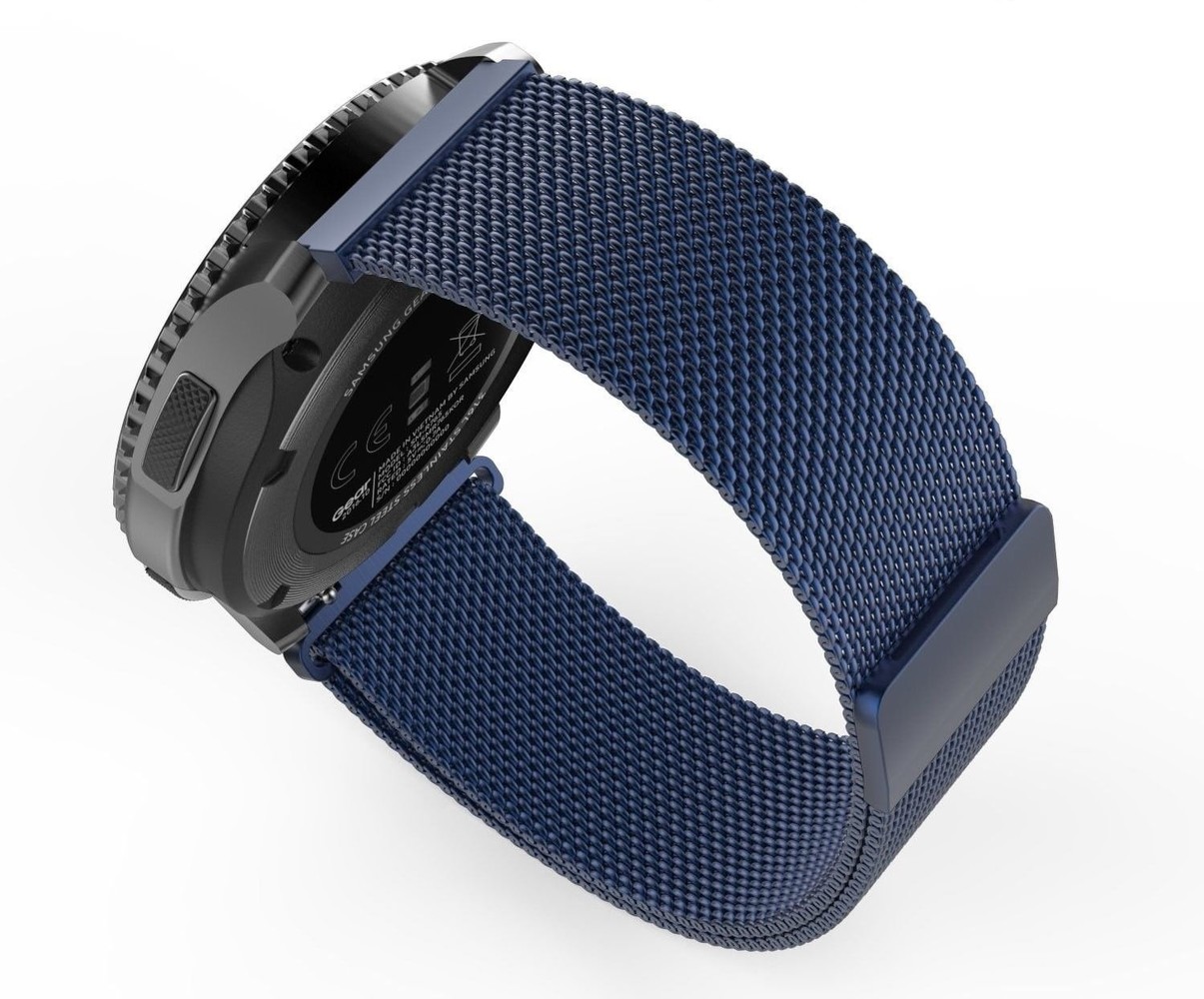 Strap-it® Strap-it Fossil Gen 5 Milanese band (blauw)