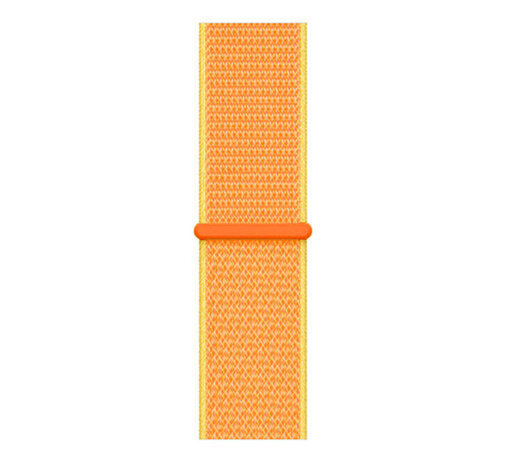 Strap-it® Strap-it Fossil Gen 5e - 44mm nylon band (oranje-geel)