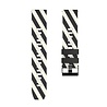 Strap-it® Strap-it Fossil Gen 6 - 44mm gestreept siliconen bandje (zwart/wit) Strap-it® Strap-it Fossil Gen 6 - 44mm gestreept siliconen bandje (zwart/wit)