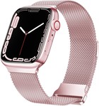 Strap-it® Strap-it Apple Watch Milanees bandje (rosé pink)