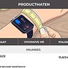 Strap-it® Strap-it Garmin Vivomove HR Milanese band (goud) Strap-it® Strap-it Garmin Vivomove HR Milanese band (goud)