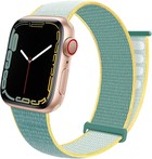 Strap-it® Strap-it Apple Watch nylon loop bandje (sunshine)