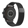 Strap-it® Strap-it Fossil Gen 5 Milanese band (zwart) Strap-it® Strap-it Fossil Gen 5 Milanese band (zwart)