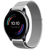 Strap-it® OnePlus Watch Milanese band (zilver)