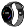 Strap-it® Strap-it OnePlus Watch sport band (zwart/grijs) Strap-it® Strap-it OnePlus Watch sport band (zwart/grijs)