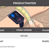 Strap-it® Strap-it Fitbit Sense nylon bandje (lichtblauw) Strap-it® Strap-it Fitbit Sense nylon bandje (lichtblauw)