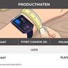 Strap-it® Strap-it Fitbit Charge 4 leren bandje (bruin) Strap-it® Strap-it Fitbit Charge 4 leren bandje (bruin)