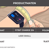 Strap-it® Strap-it Fitbit Charge 4 leren vrouwenbandje (zwart) Strap-it® Strap-it Fitbit Charge 4 leren vrouwenbandje (zwart)