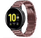 Strap-it® Strap-it Samsung Galaxy Watch Active stalen band (brons-goud)