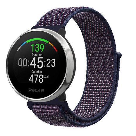 Strap-it® Strap-it Polar Ignite nylon band (paars/blauw) Strap-it® Strap-it Polar Ignite nylon band (paars/blauw)