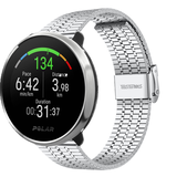 Strap-it® Polar Unite roestvrij stalen band (zilver)