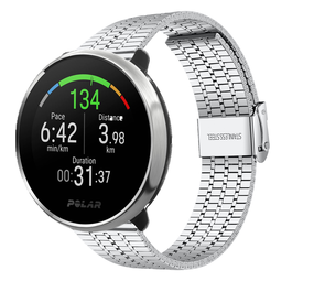 Strap-it® Polar Unite roestvrij stalen band (zilver)