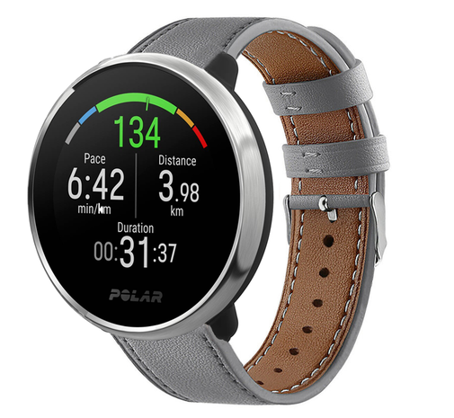 Strap-it® Strap-it Polar Unite leren bandje (grijs) Strap-it® Strap-it Polar Unite leren bandje (grijs)