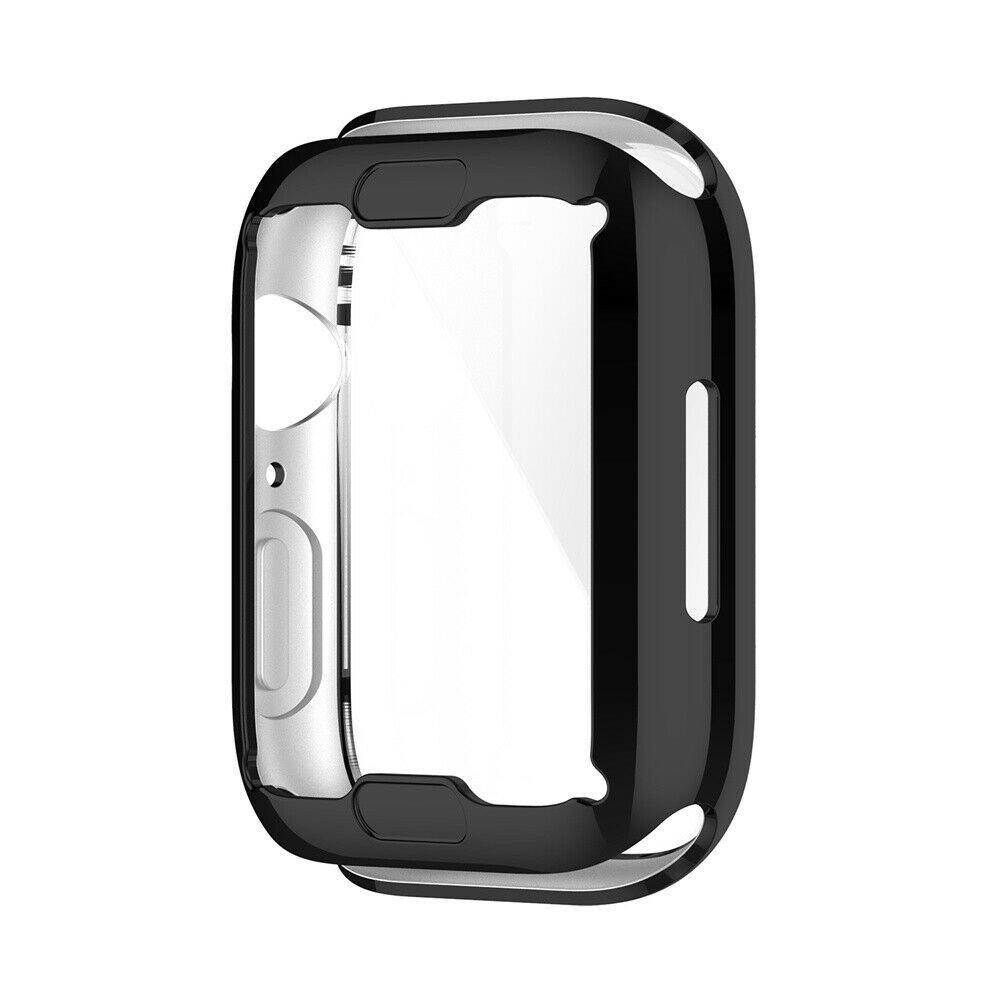 Strap-it® Strap-it Apple Watch 7/8/9 TPU case 41mm (zwart)