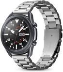 Spigen Spigen Modern Fit Galaxy Watch 3 45mm bandje RVS zilver