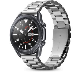 Spigen Spigen Modern Fit Galaxy Watch 3 45mm bandje RVS zilver