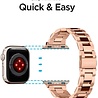 Spigen Spigen Modern Fit Apple Watch bandje RVS rosé goud (38-40-41mm) Spigen Spigen Modern Fit Apple Watch bandje RVS rosé goud (38-40-41mm)