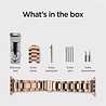 Spigen Spigen Modern Fit Apple Watch bandje RVS rosé goud (38-40-41mm) Spigen Spigen Modern Fit Apple Watch bandje RVS rosé goud (38-40-41mm)