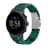 Strap-it® Fossil Gen 5 resin band (groen)