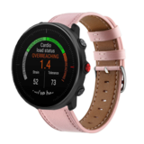 Strap-it® Polar Vantage M leren bandje (roze)