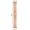 Strap-it® Strap-it Fitbit Sense stalen vis band (rosé goud) Strap-it® Strap-it Fitbit Sense stalen vis band (rosé goud)
