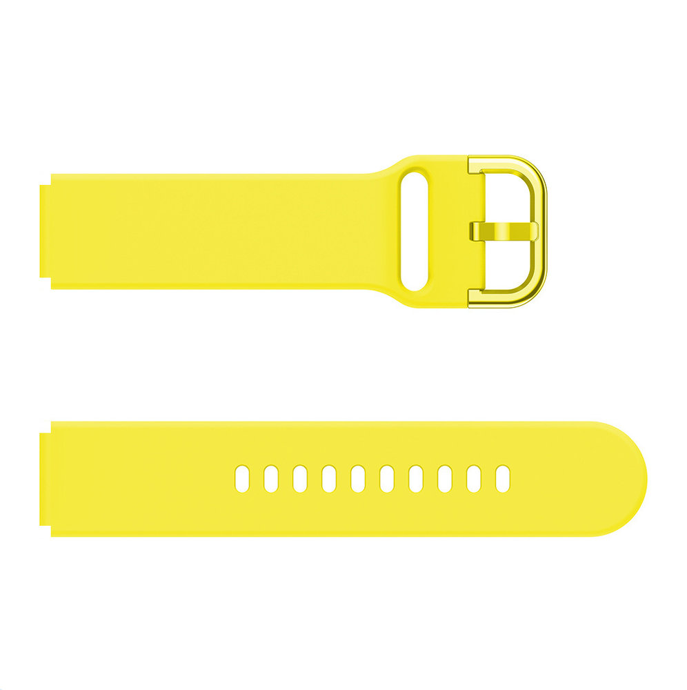 Strap-it® Strap-it ID205L siliconen bandje (geel)