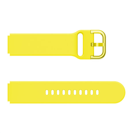 Strap-it® Strap-it ID205L siliconen bandje (geel)