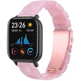 Strap-it® Xiaomi Amazfit GTS resin band (roze) Strap-it® Xiaomi Amazfit GTS resin band (roze)