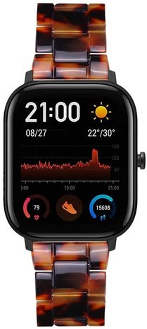 Strap-it® Strap-it Xiaomi Amazfit GTS resin band (lava)