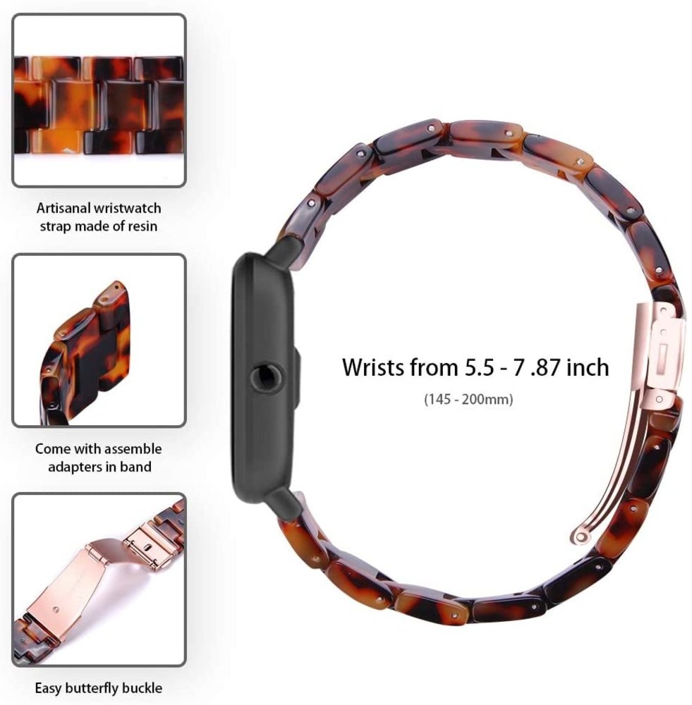 Strap-it® Strap-it Xiaomi Amazfit GTS resin band (lava)