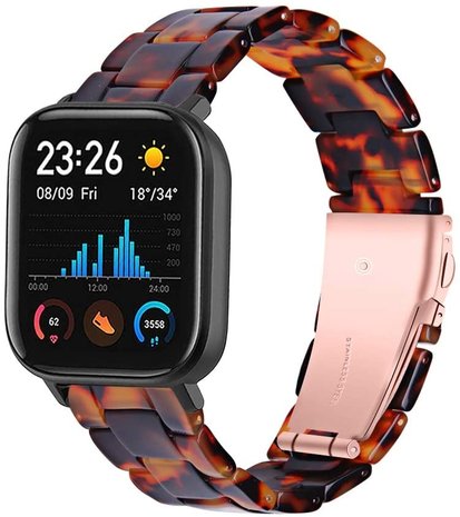 Strap-it® Strap-it Xiaomi Amazfit GTS resin band (lava)
