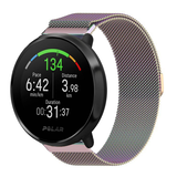 Strap-it® Polar Vantage M Milanese band (regenboog) Strap-it® Polar Vantage M Milanese band (regenboog)