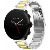 Strap-it® Polar Vantage M stalen band (zilver/goud)