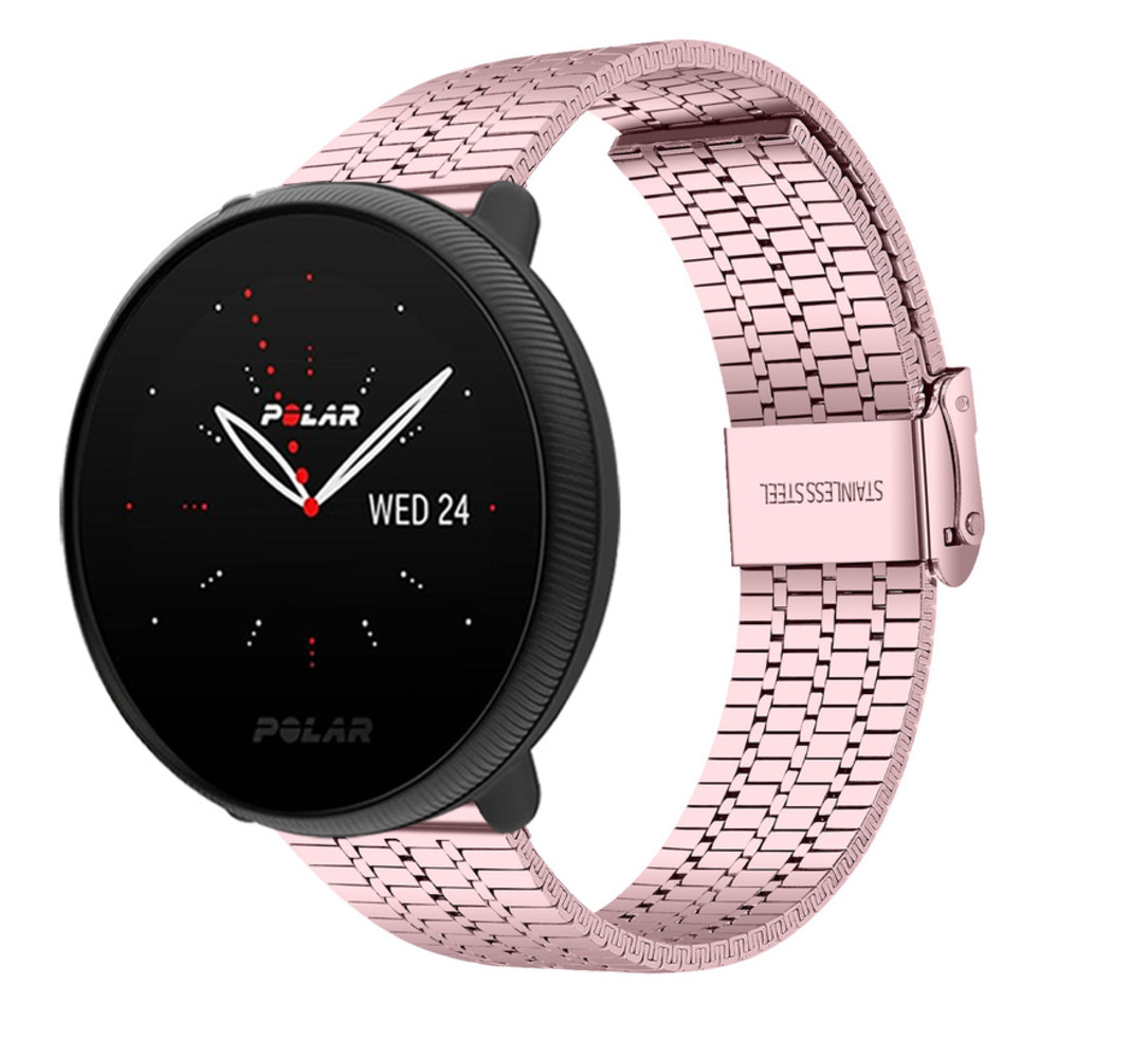 Polar Ignite 2 Steel Strap (rosépink)