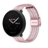 Strap-it® Polar Ignite 2 roestvrij stalen band (rosé pink)