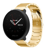 Strap-it® Polar Ignite 2 metalen bandje (goud)