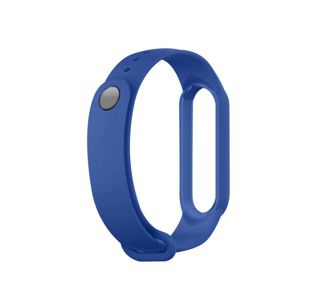 Strap-it® Strap-it Xiaomi Mi Band 6 siliconen bandje (blauw)