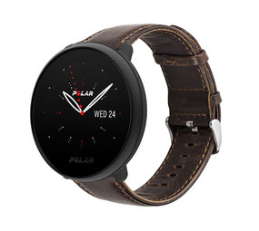 Strap-it® Polar Ignite 2 leren bandje (donkerbruin) Strap-it® Polar Ignite 2 leren bandje (donkerbruin)