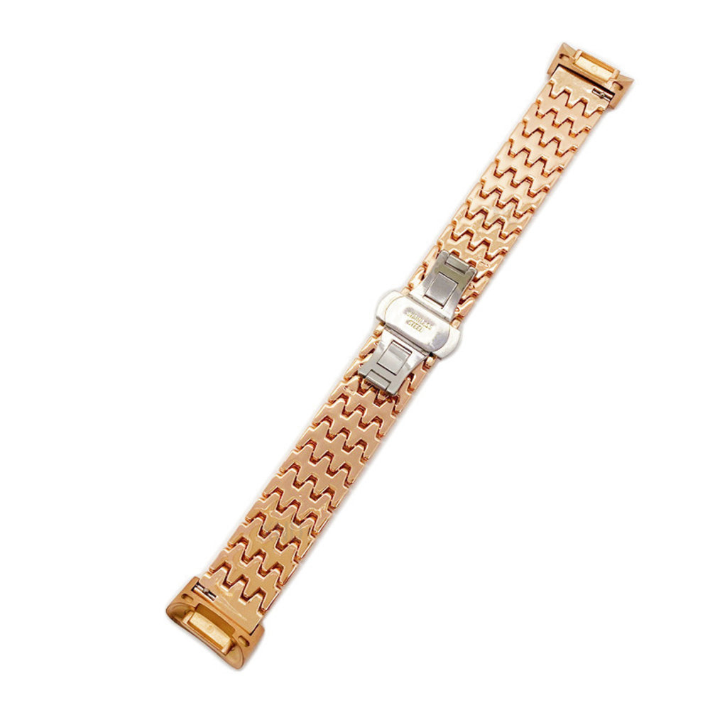 Strap-it® Strap-it Fitbit Charge 5 stalen draak band (rosé goud)
