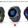 Strap-it® Strap-it Garmin Venu 2s sport bandje - 40mm - dennengroen Strap-it® Strap-it Garmin Venu 2s sport bandje - 40mm - dennengroen