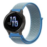 Strap-it® Garmin Venu 2s nylon band - 40mm - blauw