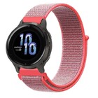 Strap-it® Strap-it Garmin Venu 2s nylon band - 40mm -roze/rood