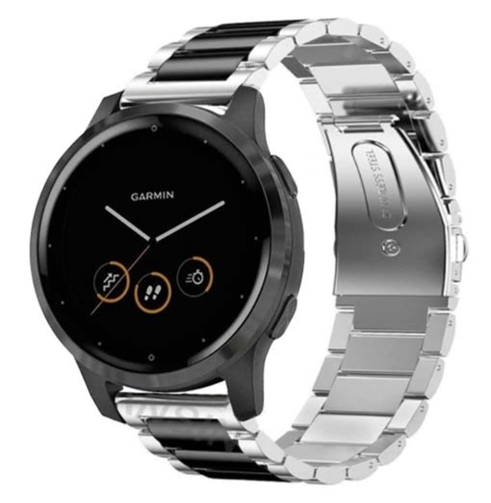 Garmin vivoactive 4s metal band deals