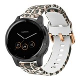Strap-it® Lucky Leopard Garmin Vivoactive 4s bandje - 40mm