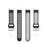 Strap-it® Strap-it Fitbit Sense sport bandje (zwart/grijs) Strap-it® Strap-it Fitbit Sense sport bandje (zwart/grijs)